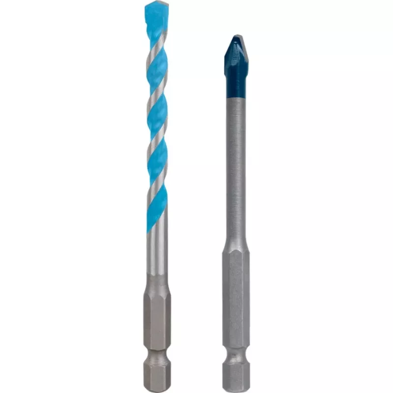 Puuriterade komplekt Bosch Expert HEX-9 MultiConstruction 6 mm, 2 tk