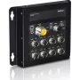 TRENDnet TI-TPG80 - kommutaator - haldamata - 8 x 100/1000/10000 + 1 x jagatud Gigabit SFP + 1 x SFP - seinale kinnitatav - DC