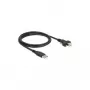 USB-kaabel DeLOCK 83594 USB 2.0 1 m USB A USB B Must