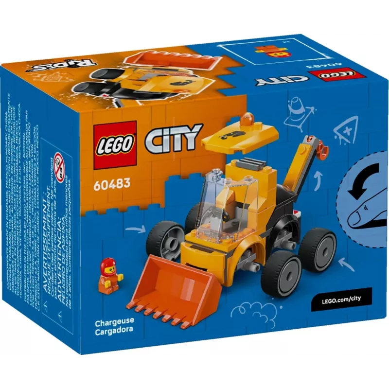 LEGO CITY 60483 Sõidud - Ehituslaadur