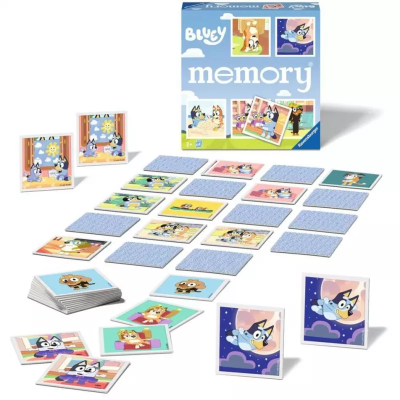 memory - Bluey, mälumäng