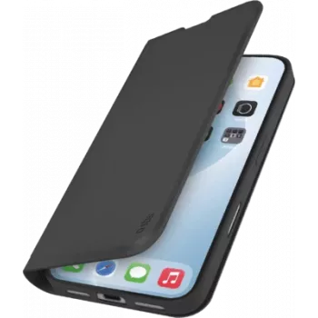 Rahakotistendi ümbris SBS TEWALIP1766K iPhone 17 Air jaoks — must, rahakoti+stendiga ümbris