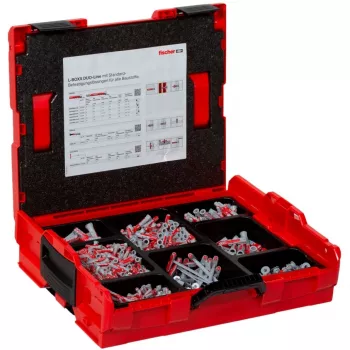 Tüüblikomplekt Fischer L-BOXX 833 tk