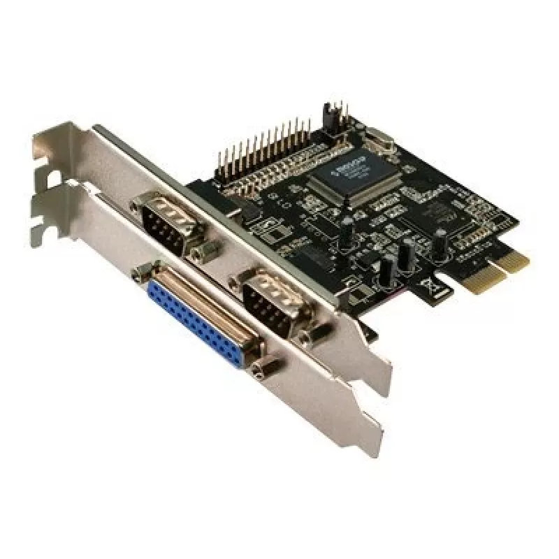 Sisemine PCIe-liidesekaart LOGILINK PC0033 jada- ja paralleelväljunditega, NetMOS-kiibistik