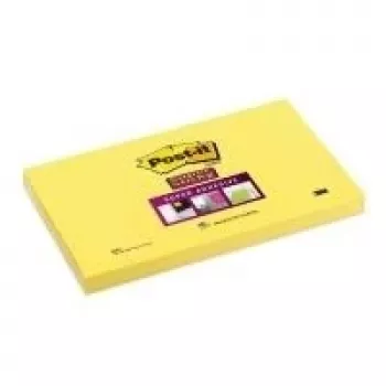 3M Post-it Super Sticky Notes märkmepaberid, 127 x 76 mm (655-S)