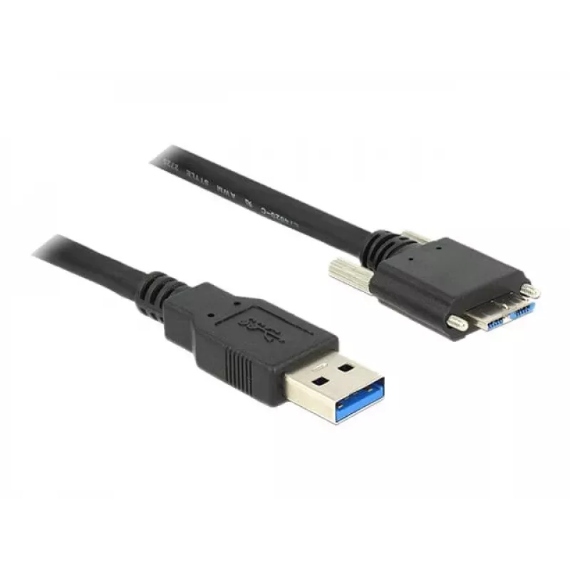 USB-kaabel DeLOCK 83599 USB 3.2 Gen 1 3m USB A Micro-USB B Must