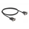 Jadakaabel DeLOCK 87837 1,8m DB9 isane - DB9 isane
