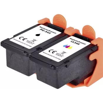 Renkforce tindi kombinatsioonipakend asendab Canon PG-545, CL-546 ühilduv kombinatsioonipakend must, tsüaan, magenta, kollane RF-I-C-PG545CL546 RF-5628896 (RF-5628896)