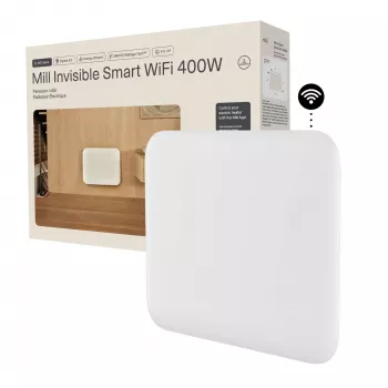 Paneelradiaator Mill PA400WIFI4 400W Sobib kuni 4-6 m² Valge IPX4