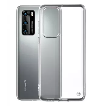 Kaitsev silikoonümbris Tellur Huawei P40-le, läbipaistev