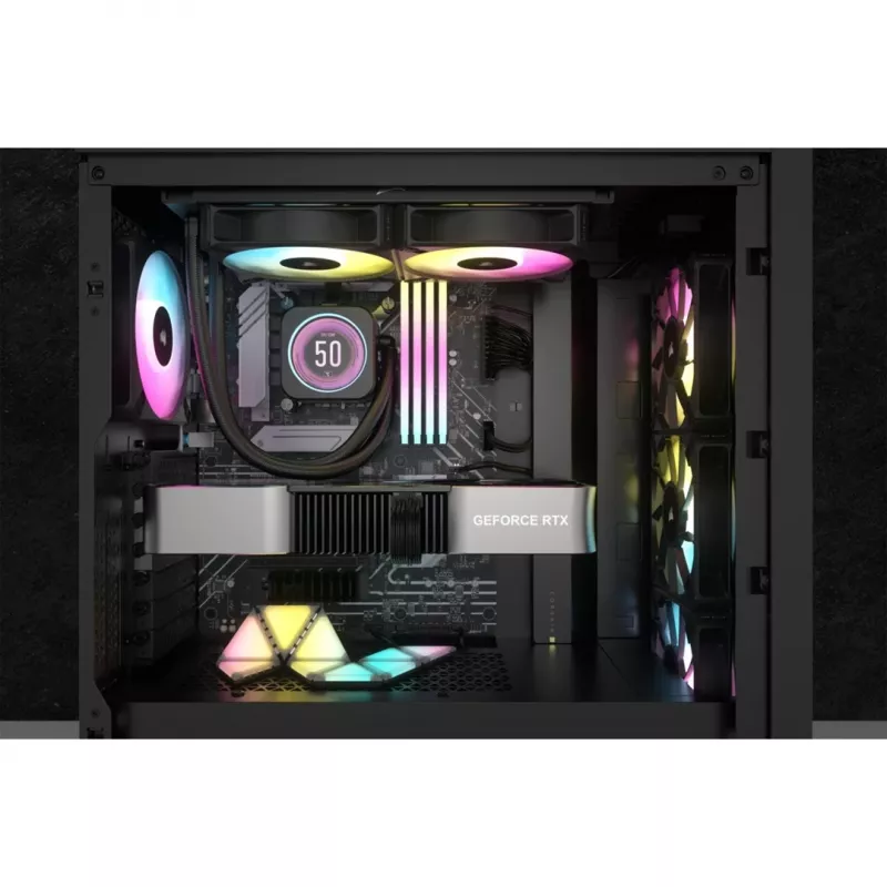 Corsair CW-9060074-WW arvuti jahutussüsteem Protsessor Kõik-ühes vedelikjahutus 12 cm Must 1 tk