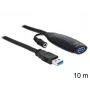 USB-kaabel DeLOCK USB3.0-A - USB3.0-A 10m