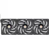 Thermaltake TOUGHFAN EX12 Pro Swappable Edition 120mm korpuse ventilaator 3-pakk must