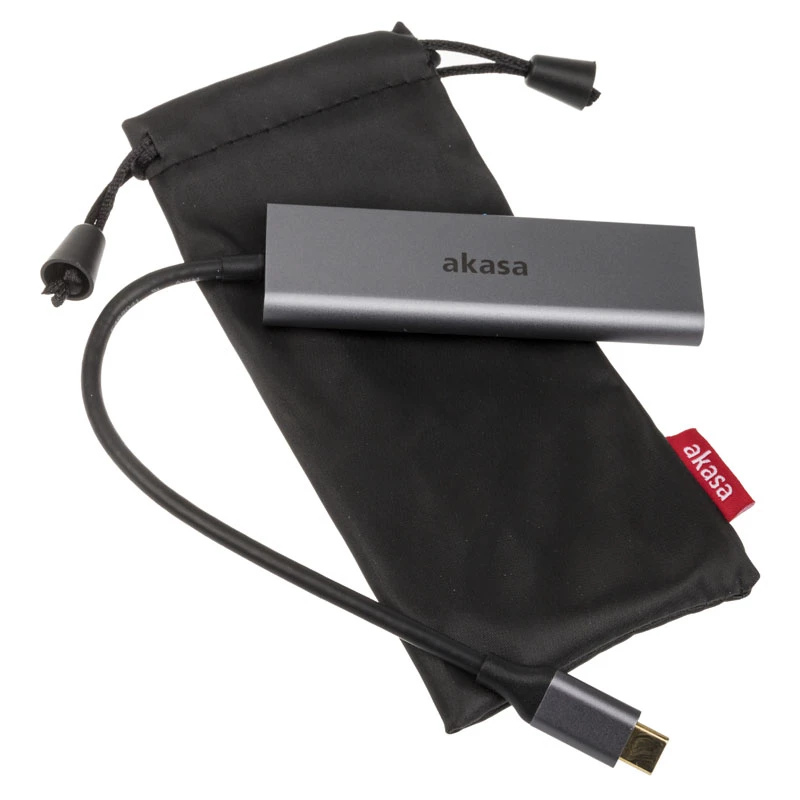 Akasa USB USB-C 4-pordiline jaotur