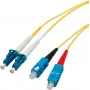 EFB-Elektronik Duplex Jumper LC-SC 9/125µ, OS2, LSZH, gelb, 2.0mm, 15m Hersteller: EFB Elektronik (O0360.15)