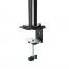 Monitorikinnitus Gembird MA-D4-01, lauaklamber kuni 4 kuvarile, 32 tolli (81,3 cm), 40 kg, VESA 75x75–100x100, must
