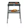 Severin PG8566 elektribarbecue ja grill, must, 2200 W (PG8566)