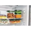 Toidu säilitusnõu FoodSaver FFC023X 1,8 L ovaalne Tritan, must läbipaistev, vaakumpump, nõudepesumasinakindel