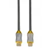 HDMI-kaabel IBOX HD08 2 m, HDMI tüüp A-pistik–isane, HDMI 2.1, hõbedane