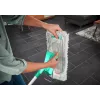 Lame mopp Leifheit Profi XL puuvill pluss — 420 mm laius, 360° pöörlev pea, puuvill/kiud, alumiiniumist käepide