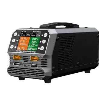 SkyRC PC1080neo kahe kanaliga liitiumaku laadija