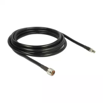 Koaksiaalkaabel DeLOCK 5m RP-SMA CFD400 LLC400 must
