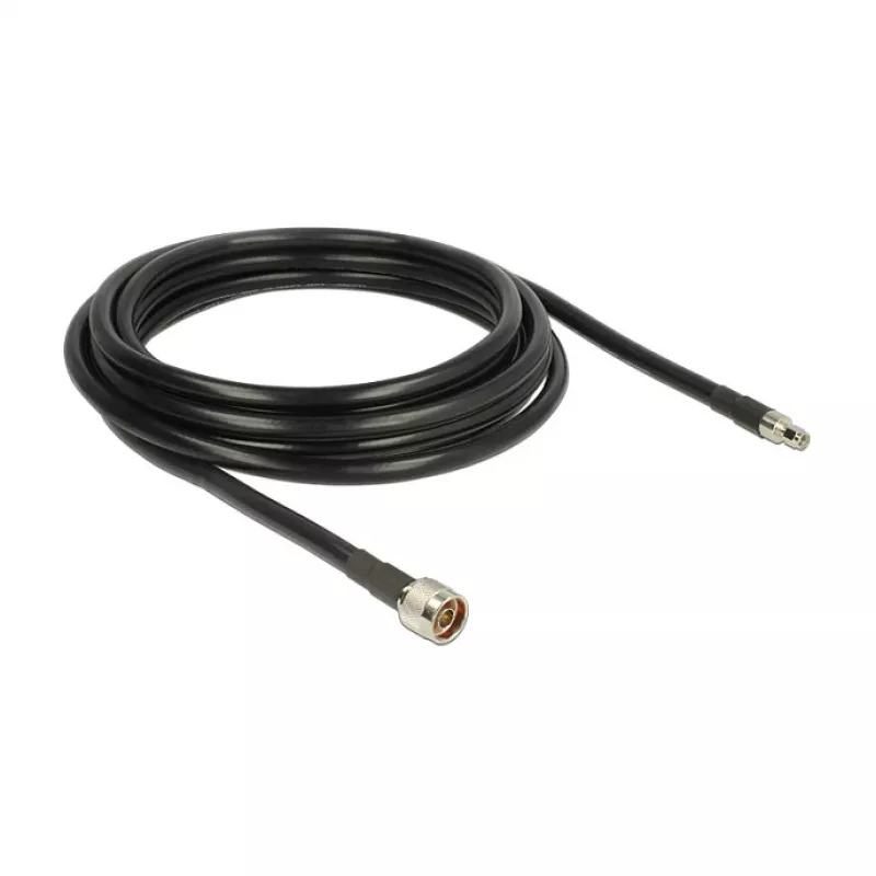 Koaksiaalkaabel DeLOCK 5m RP-SMA CFD400 LLC400 must