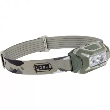 Pealamp PETZL Aria 2 rgb-desert — laetav 200 luumenit