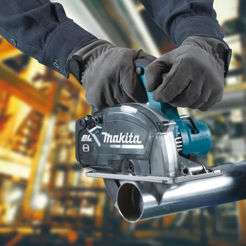 Makita DCS553Z kaasaskantav ketassaag 15 cm Must, Sinine 4200 p/min