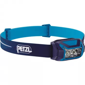 Peavõruga taskulamp Petzl Actik Core Blue LED 100 lm USB taaslaetav