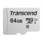 Välkmälu Transcend 64GB MicroSDXC SDHC 300S