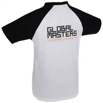 Global Masters T-särk GM Logo - Valge (M)