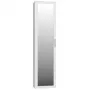 Top e shop DUO SZAFKA BIEL — 2 riiulit, 1 uks, valge, 500×350×1800 mm