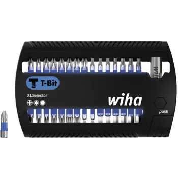 WIHA 41830 - Bit-Set XLSelector, 31-osaline segakomplekt, 25 mm, T-Bit (41830)