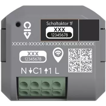 BUSCH JAEGER BJ 62811 U-WL lülitusajam 1-suunaline UP traadita (2CKA006710A0032)