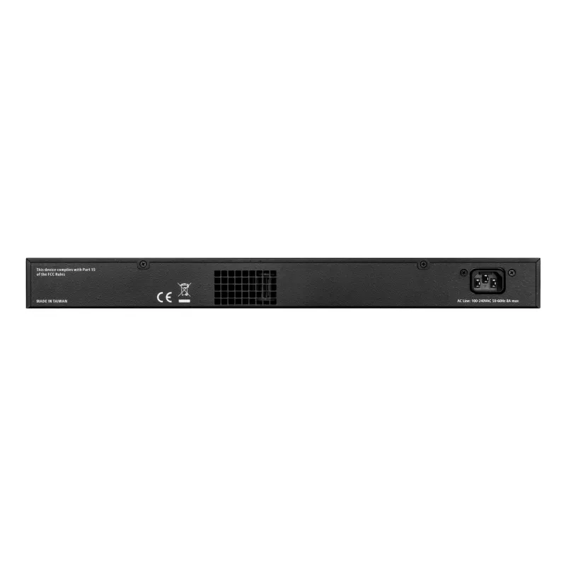 Hallatav LANCOM GS-3628XP kommutaator, 24× 2.5G RJ-45 porti, PoE, L2/L3, 1U raamile paigaldatav