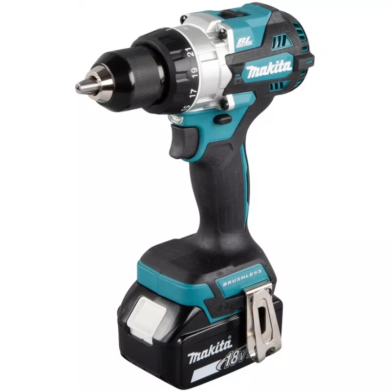 Makita DDF486RTJ puur 2100 p/min 2,6 kg Must, Sinine
