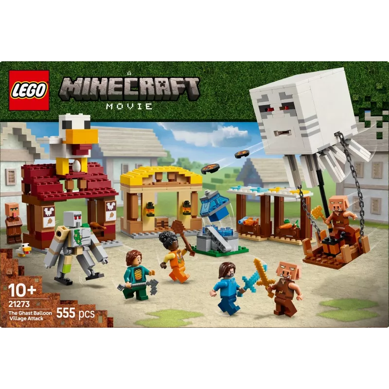 LEGO MINECRAFT 21273 Ghasti õhupalliküla rünnak