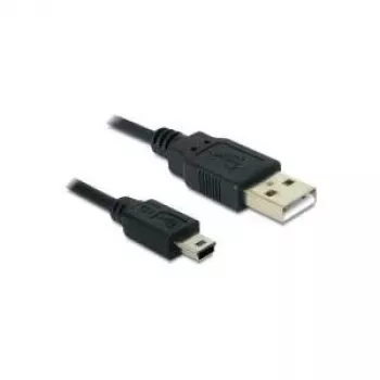 USB-kaabel DeLOCK 82311 USB 2.0 3m USB A Mini-USB B Must