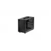 Arvutikorpus DeepCool CH160 PLUS Small Form Factor SFF ATX/mATX, karastatud klaas, USB-C, must