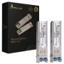 Extralink SFP moodul SFP 1.25G 2-pakend, 1,25 Gbit/s, LC/UPC, 1310 nm, 20 km, ühemoodiline, DOM (mõeldud HP/Aruba jaoks)