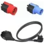Pistikupesa adapter NRGkick NRGkick Smart Attachment Set Standard must sinine punane