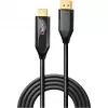 Lindy 3m Active DisplayPort 1.4 to HDMI 8K60 kaabel, 3 m, DisplayPort, HDMI, Male, Male, sirge