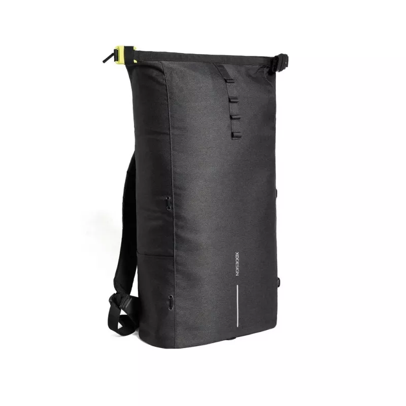Seljakott XDDESIGN Urban Lite Must — 21 L (laiendatav 27 L), 15,6-tolline sülearvutisahtel, veekindel, kärurihm