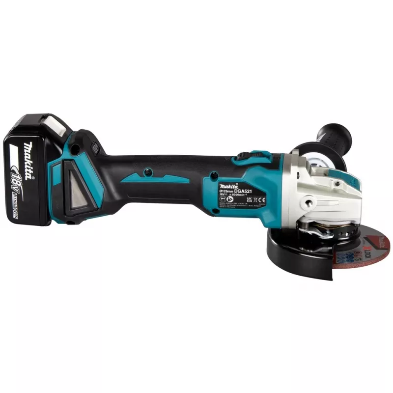 X-LOCK juhtmeta nurklihvija DGA521ZX1, 18 V (sinine/must, ilma aku ja laadijata)