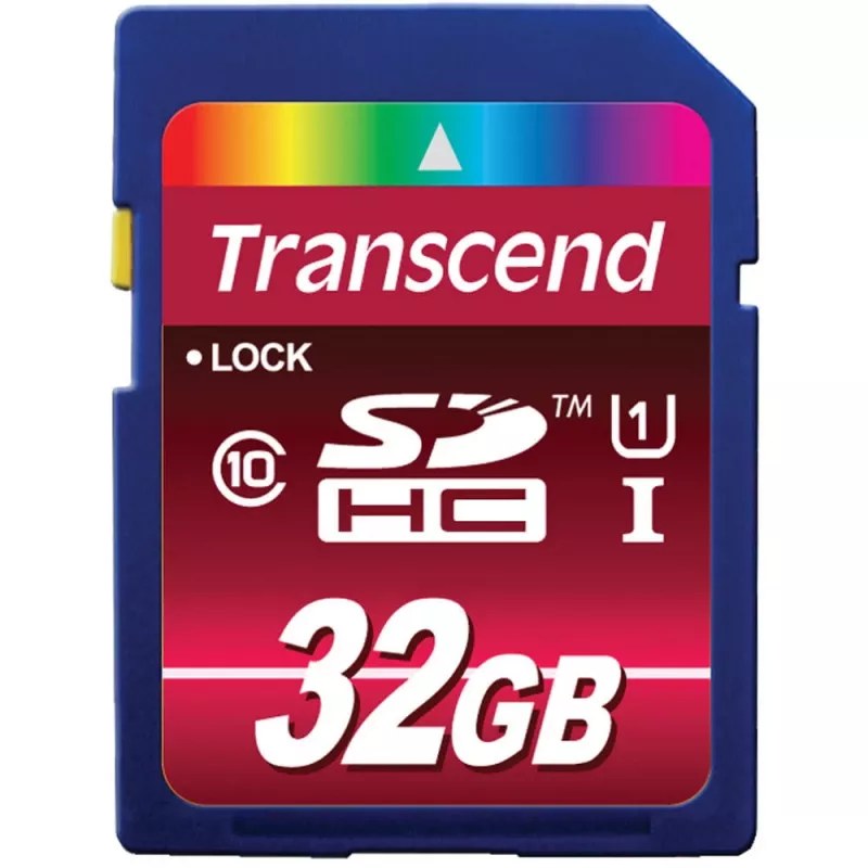 Välkmälu Transcend 32GB SDHC UHS-I 600x TS32GSDHC10U1