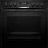 Bosch HEG578BB4 + NXX675CB5E toiduvalmistamisseade komplekt Tsoon-induktsioonpliit Elektriline
