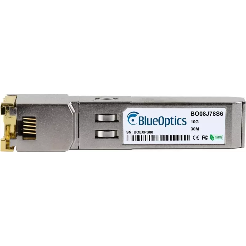 SFP+ transiiver BLUEOPTICS BO08J78S6 ühilduv moodul 10GbE plug-and-play