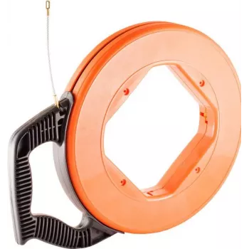 Kaablitõmmits-söötur S/CONN 18-21602 Must Oranž Kollane 60m Klaaskiud