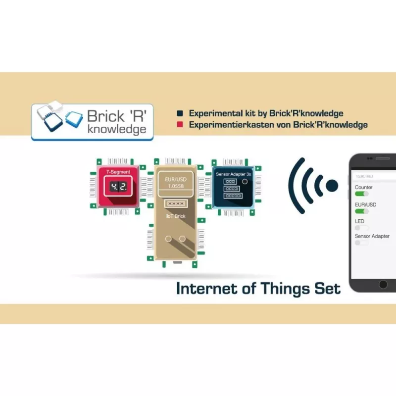 ALLNET IoT komplekt ALL-BRICK-0688 — asjade interneti komplekt, hispaania keeles